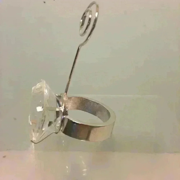 Diamond Ring Place Card holders - Picture 3 of 4